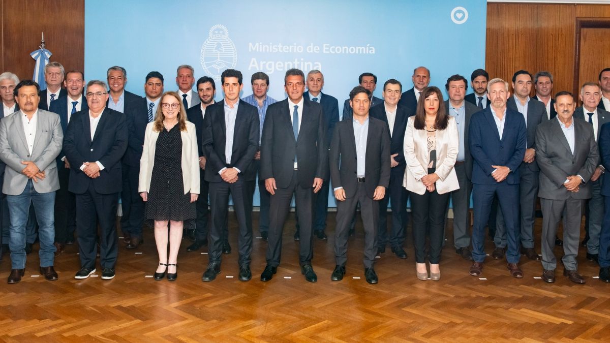 Sergio Massa se reunió con gobernadores.
