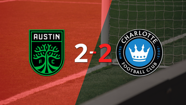 Empate a 2 entre Austin FC y Charlotte FC