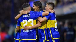 Victoria de Boca ante Racing por 4 a 2.