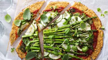 En el Día del Pizzero, recetas saludables de pizza