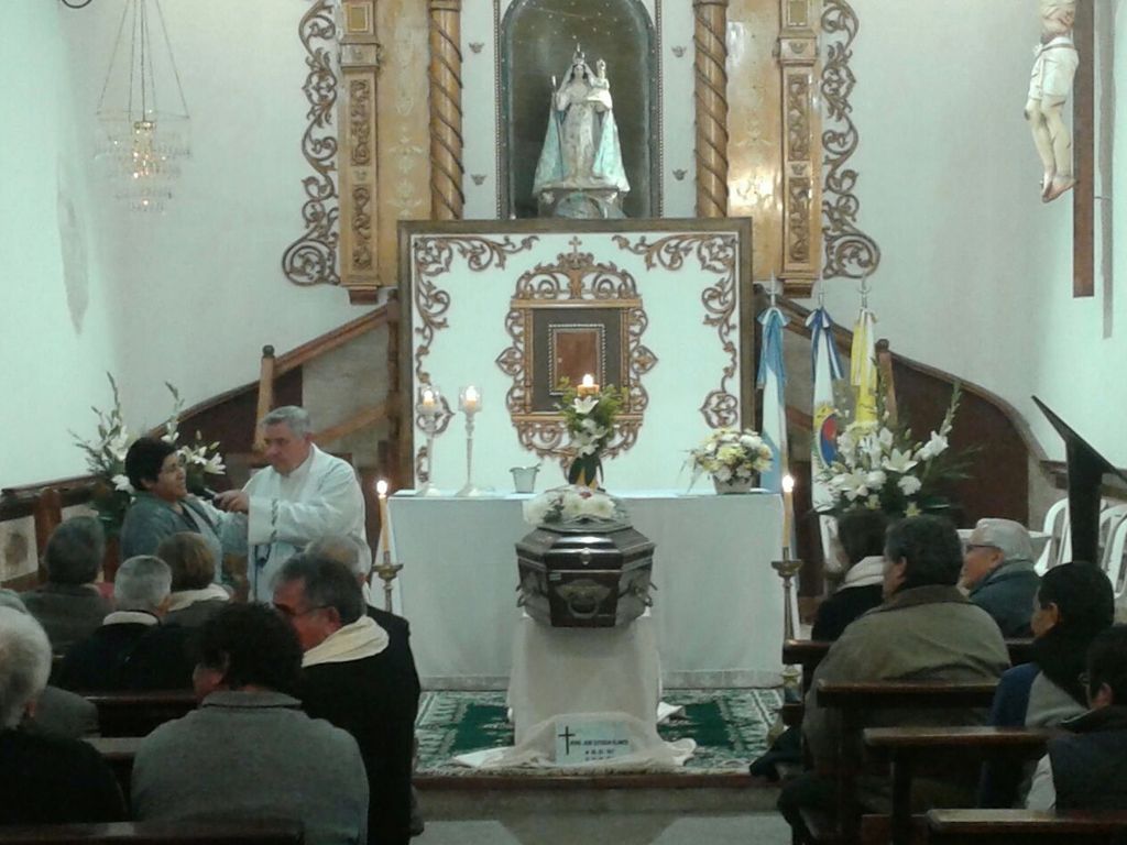 Los restos de Monseñor Blanco