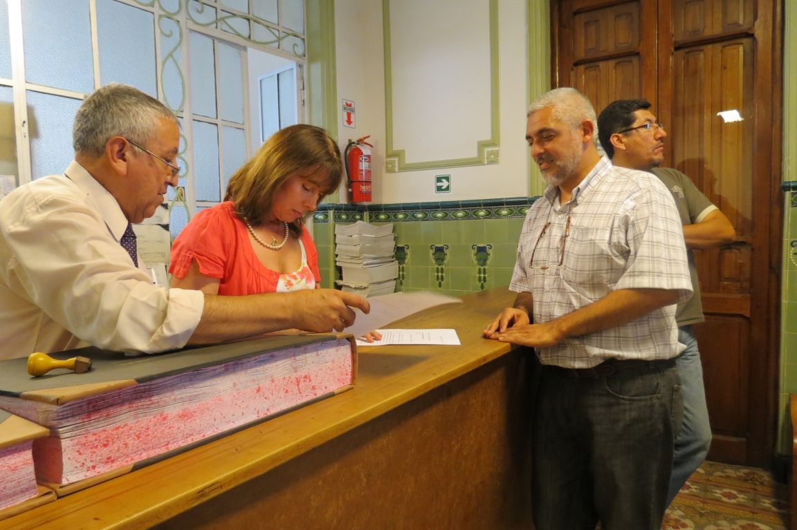 Esquivel en la presentaci