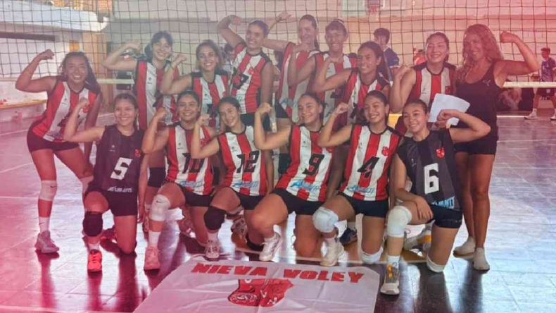 Equipos del club Ciudad de Nieva jugarán la Liga Federal de vóley