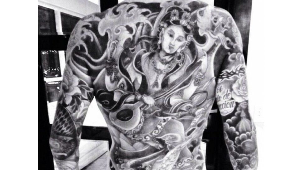 Nuevo tatuaje de Tinelli