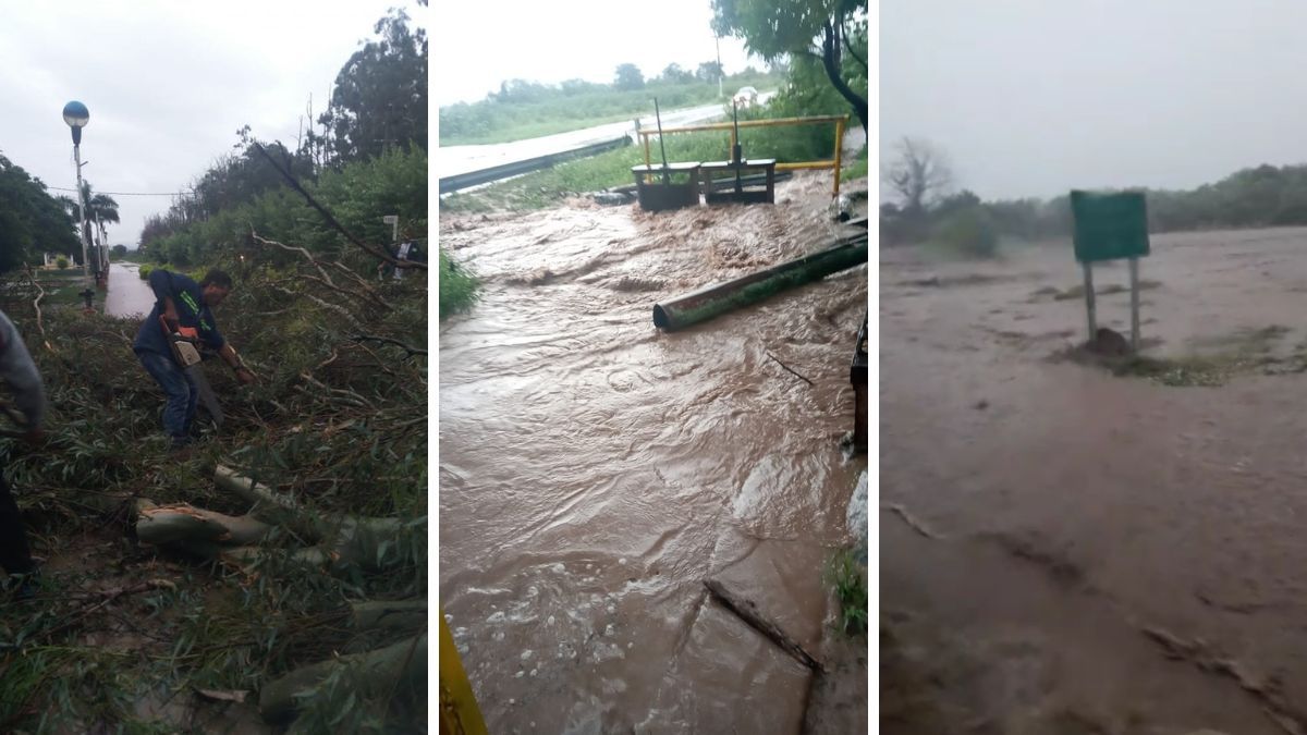 Zonas complicadas por las tormentas en Jujuy