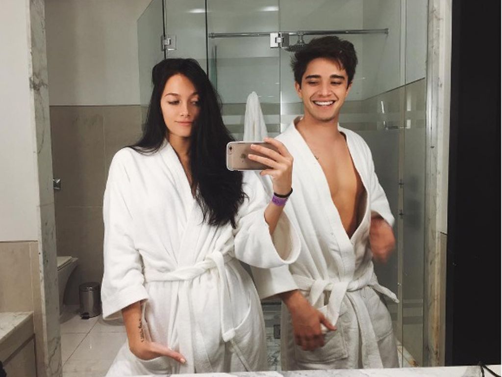 Oriana Sabatini y Julian Serrano