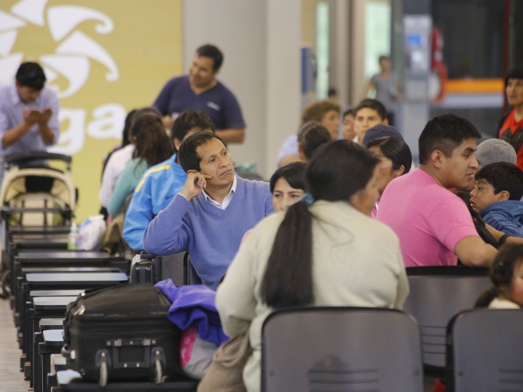 Pasajeros terminal