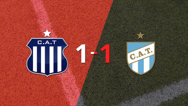 Talleres no pudo en casa ante Atlético Tucumán y empataron 1-1