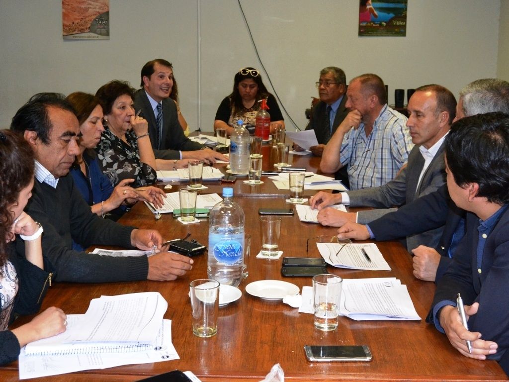 Reunión en la Legislatura