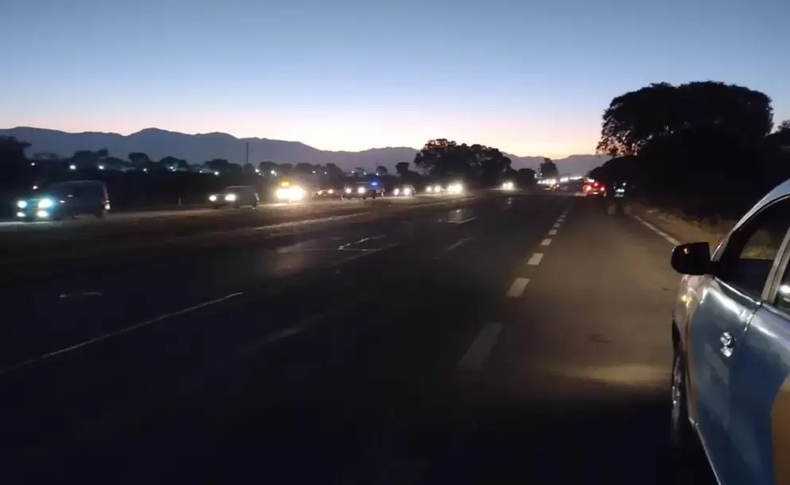 El hecho vial habría sido en horas de la madrugada de este viernes sobre RN 66