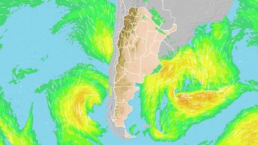 Imagen alusiva a ciclogénesis y lluvias