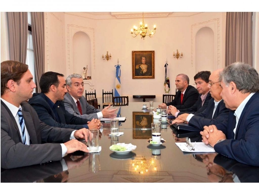 Reunión en Salón Blanco