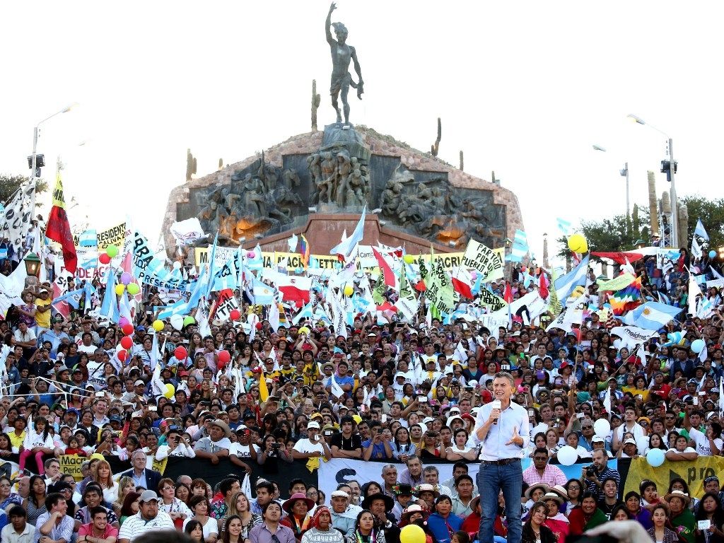 Macri en Humahuaca
