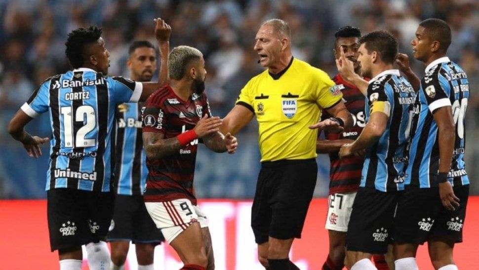Gremio y Flamengo empataron 1 a 1 en la otra semifinal de la Libertadores