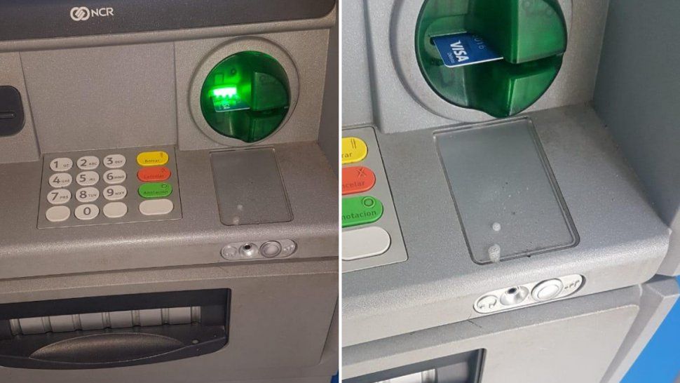 Denuncia por cajeros Alto Comedero