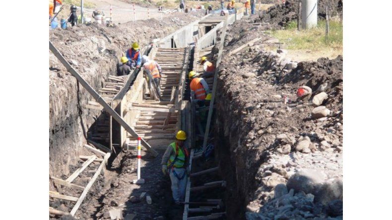 Trabajos en ruta N° 1