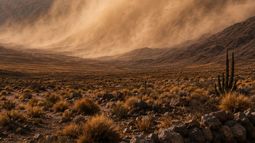Alerta por viento en Jujuy - Imagen creada con IA&nbsp;