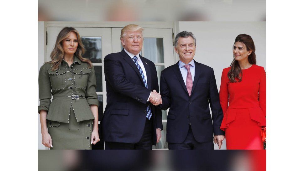 Visita oficial de Macri a Trump junto a