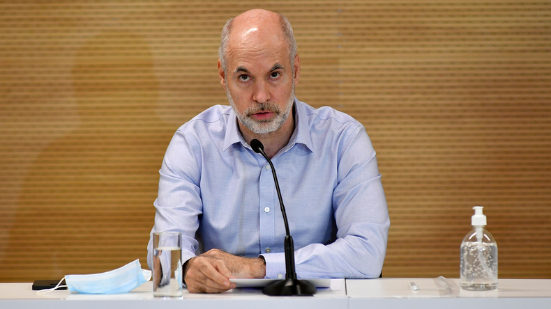 Horacio Rodríguez Larreta rechazó el pago de la coparticipación con bonos. Horacio Rodríguez Larreta rechazó el pago de la coparticipación con bonos.