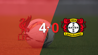 Liverpool le pasó por encima a Bayer Leverkusen con hat-trick de Luis Díaz