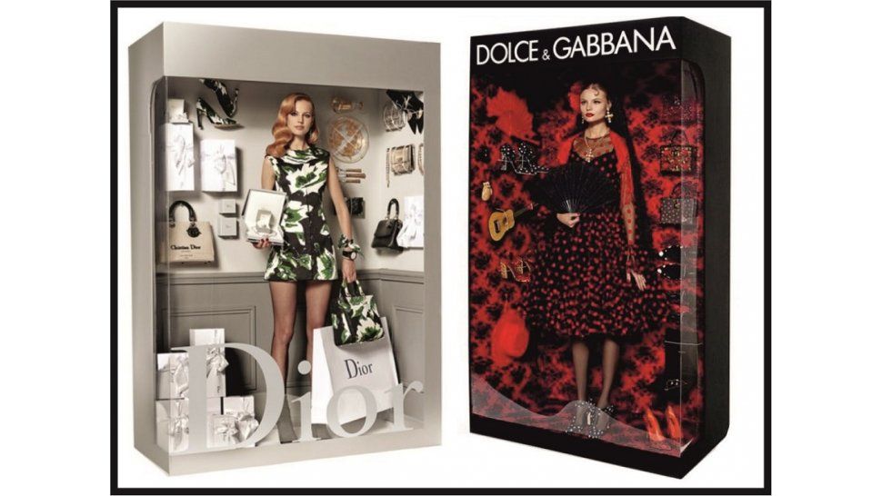 Vogue metió en cajas a sus modelos.