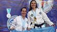 Carla Savio es subcampeona sudamericana de taekwondo