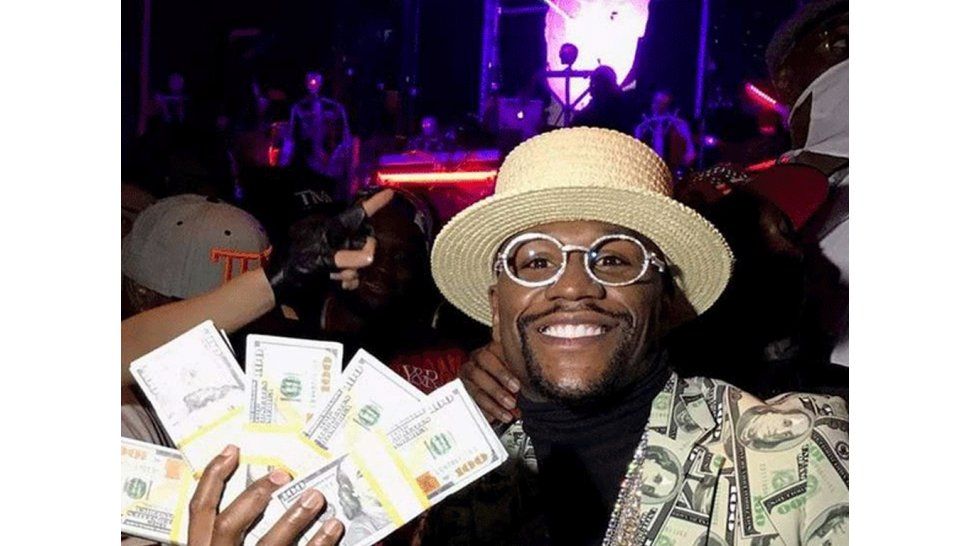 Mayweather de festejo
