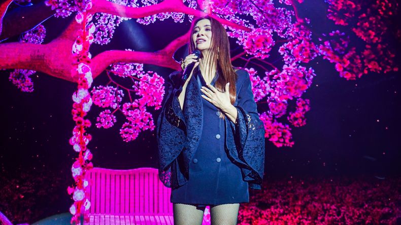 Myriam Hernández brilló con su show en Jujuy.