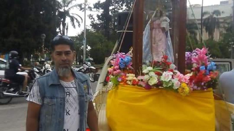 Peregrinación motoquera a Río Blanco