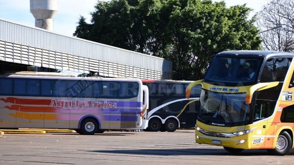 Paro de colectivos de larga distancia&nbsp;