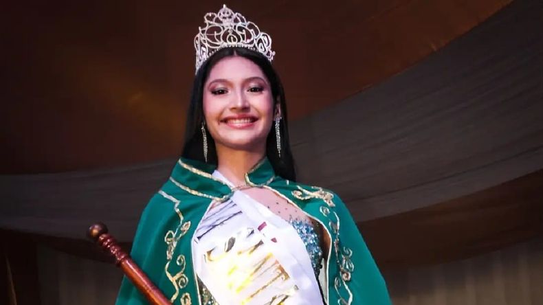 Candela Villarroel fue elegida este viernes como la nueva Representante del departamento Santa Barbara
