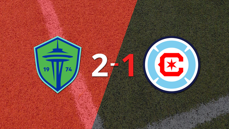 Seattle Sounders logra remontada y gana 2-1 a Chicago Fire
