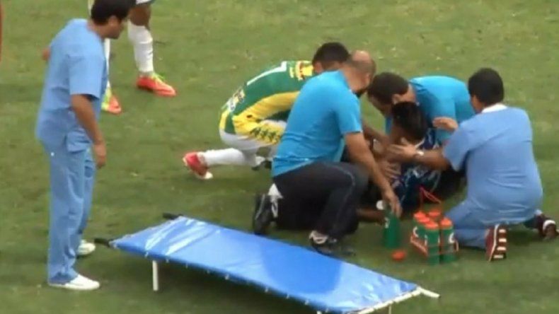 Sanciones para Gimnasia y para el jugador que lesionó a Maki Salces