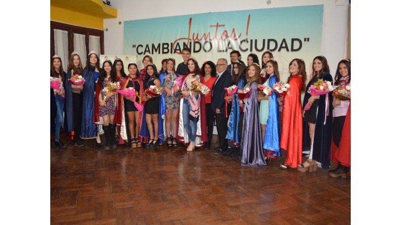 Candidatas a reina de San Pedro