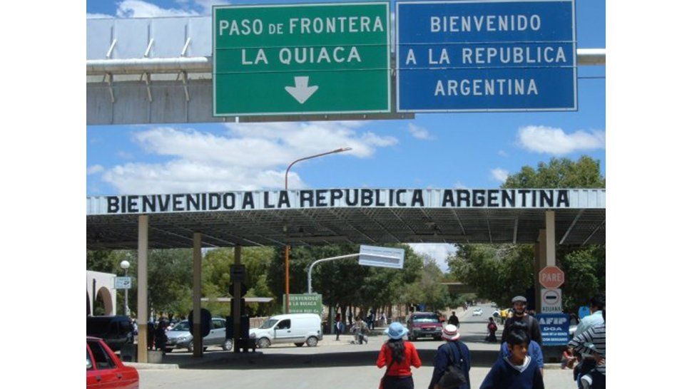 Frontera del país
