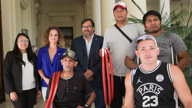 Ayuda para el equipo provincial de básquet adaptado. Ayuda para el equipo provincial de básquet adaptado.