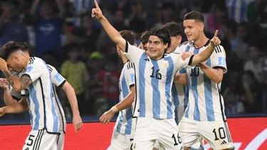 Gran victoria de Argentina.