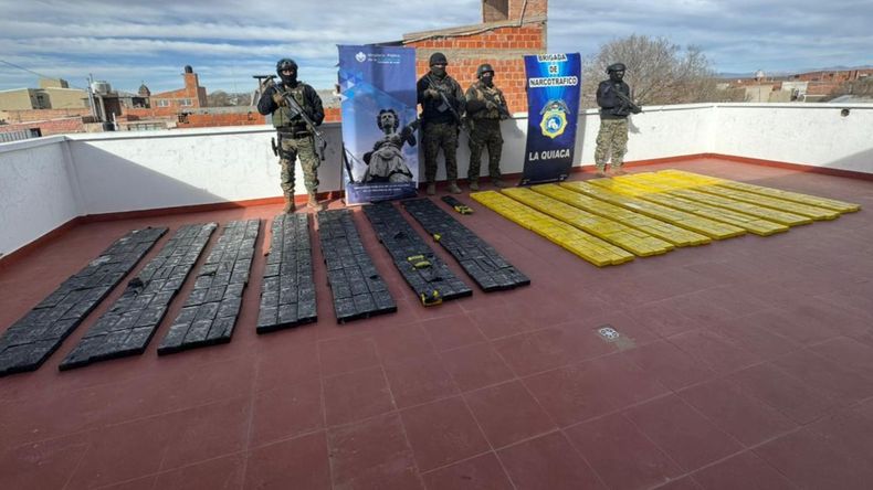 Operativo en La Quiaca: incautan casi media tonelada de cocaína