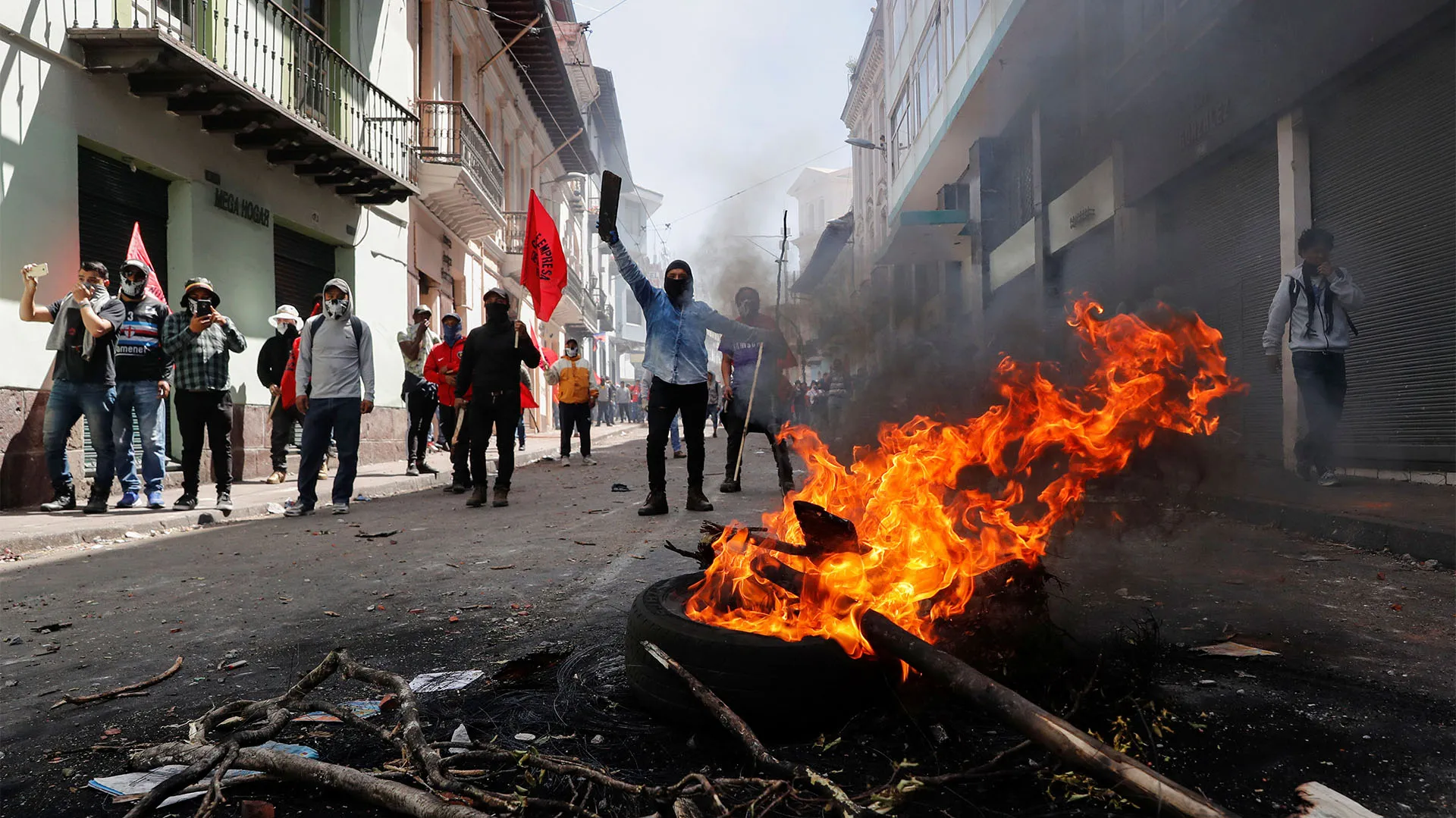 Conflicto en Ecuador.