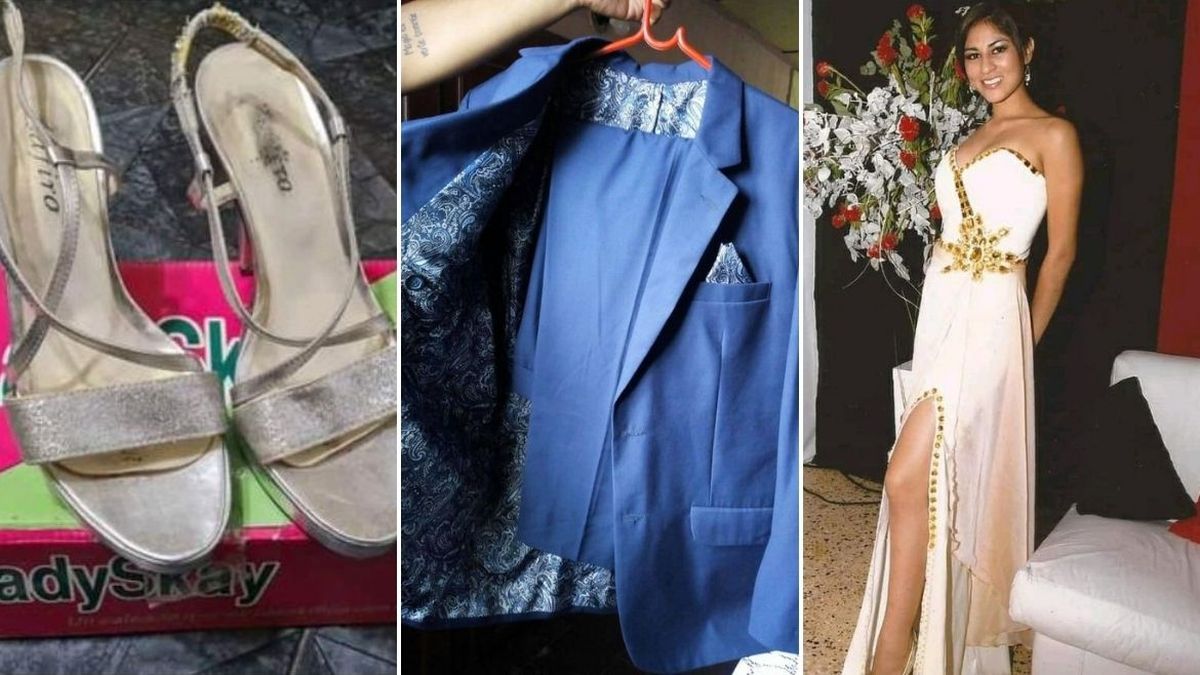 Cena Blanca: prestan trajes y vestidos para la Promo 2020