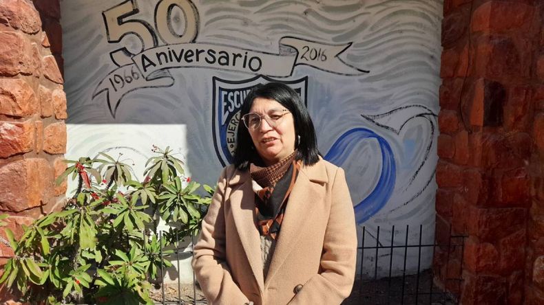 MarcelaMontenegro es la vicedirectora del turno tarde