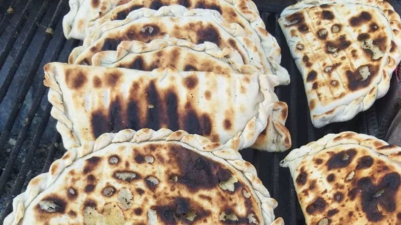 Tradicionales tortillas rellenas de la Quebrada 