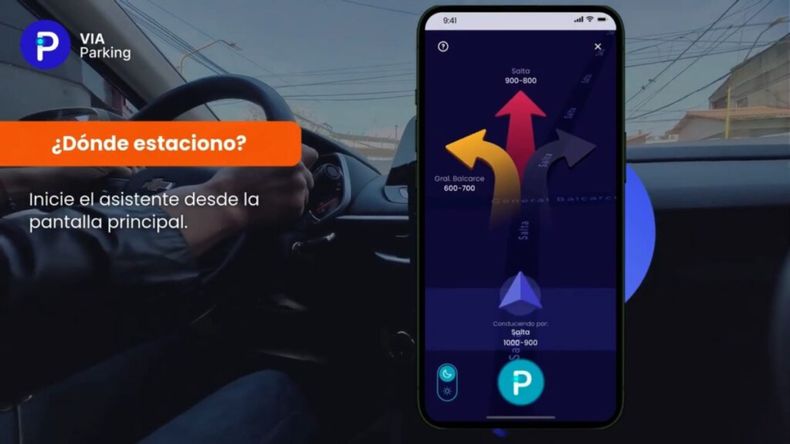 Vía Parking en San Salvador de Jujuy (Foto ilustrativa)
