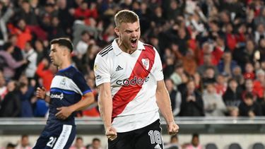 El hombre gol de River.