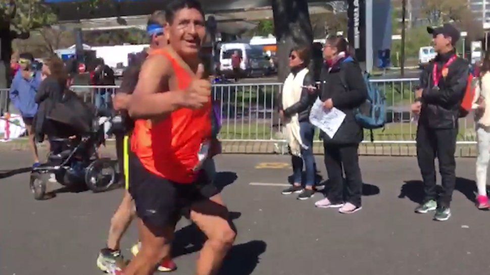 De Volcán al mundo: corrió una de las maratones más importantes del país 