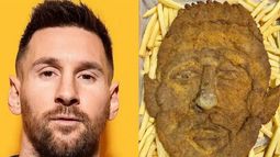 La “milamessi”, milanesa que crearon para homenajear a Messi.&nbsp;