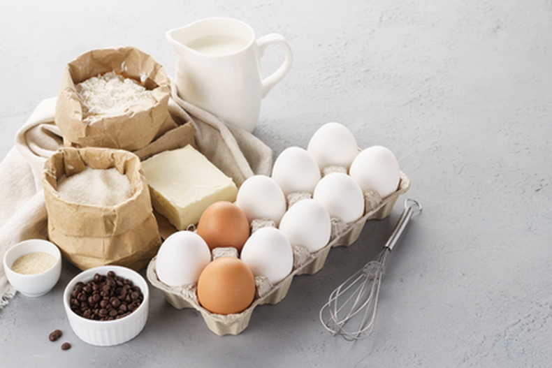 Ingredientes para la torta de Chocolate&nbsp;