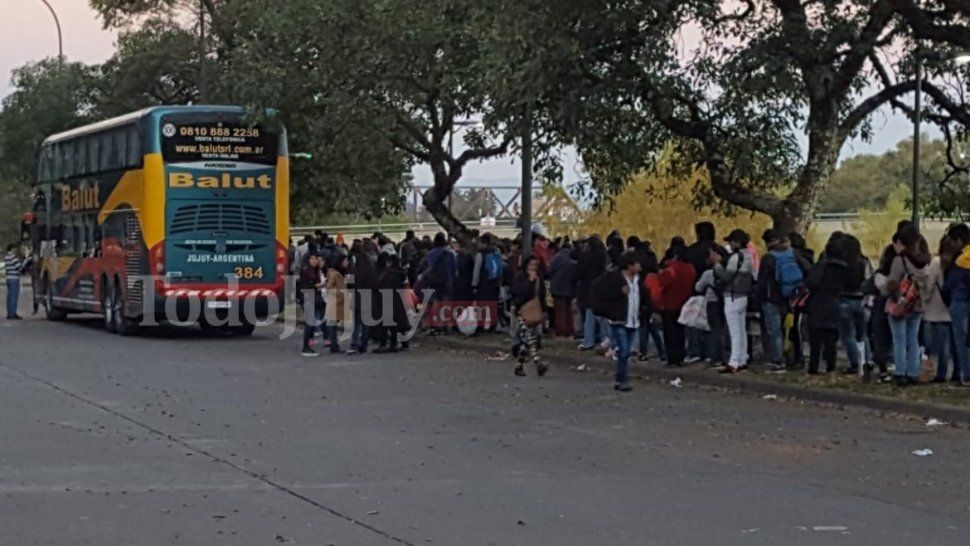 elecciones 2019: comenzo a funcionar el transporte gratuito para quebrada y puna