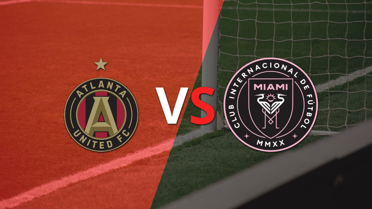 Atlanta United lo dio vuelta ante Inter Miami y venció por 2 a 1 con gol agónico