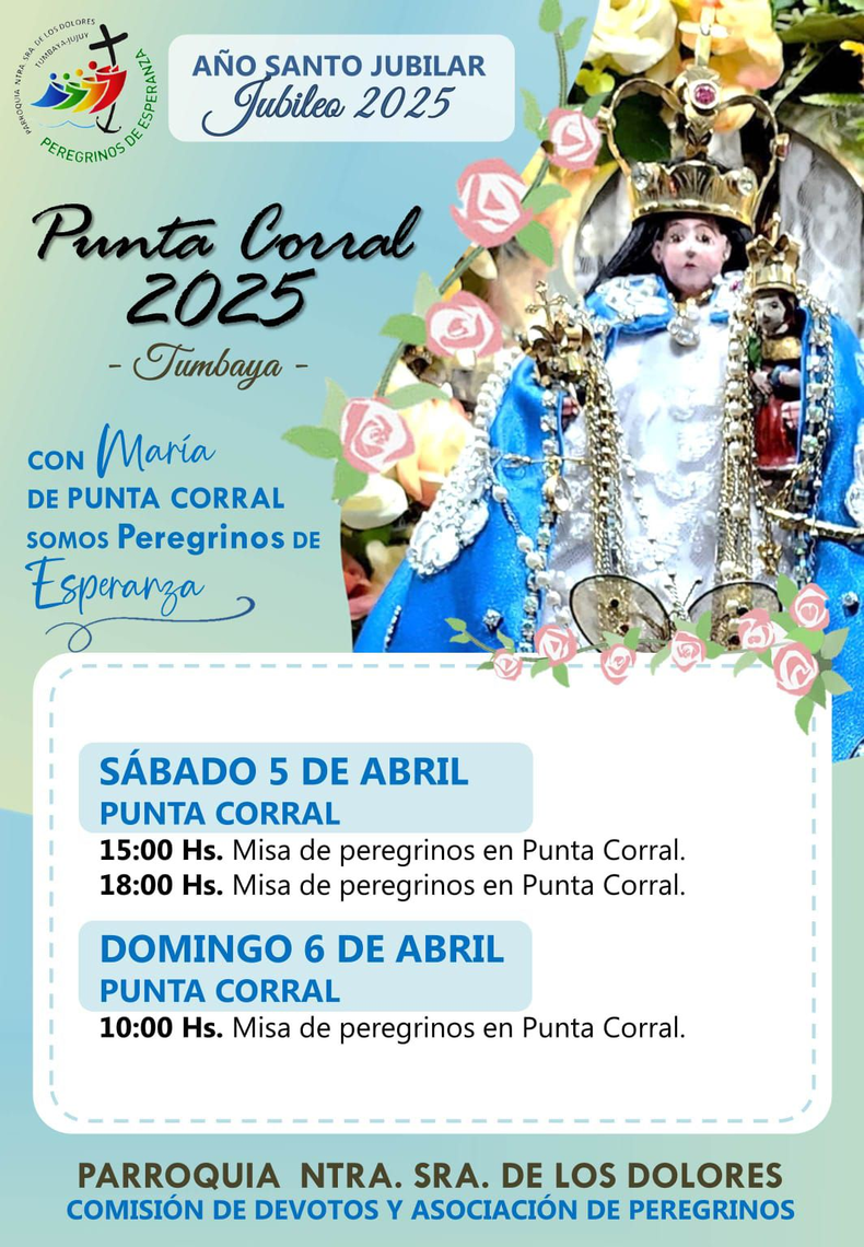 Misas de Peregrinos este fin de semana en la Capilla de Punta Corral